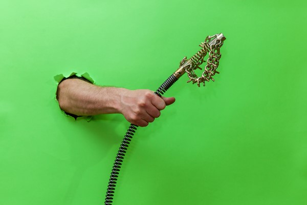 professioneel gereedschap voor het ontstoppen van afvoeren