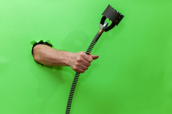 professioneel gereedschap voor het ontstoppen van afvoeren